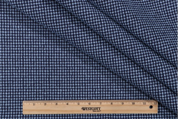 Crypton Sawyer High Performance Woven Upholstery Fabric in Indigo