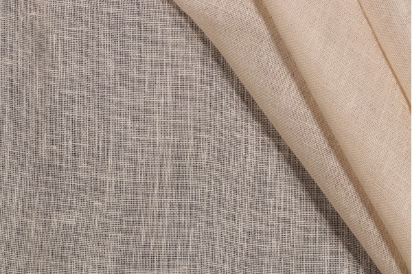 Changes Semi-Sheer Drapery Fabric in Sand