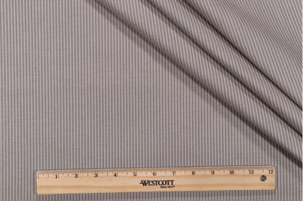 Sample of P Kaufmann Baldwin Woven Decorator Fabric in Dove 