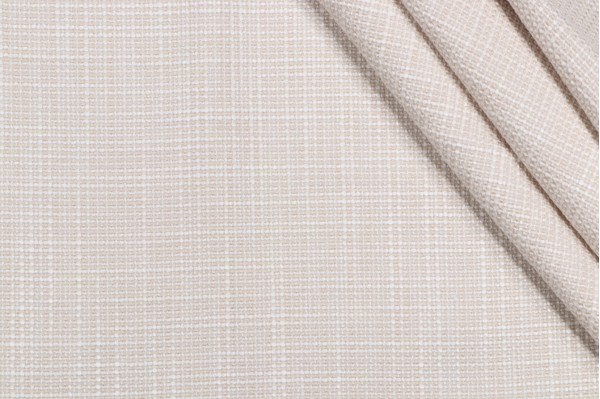 Crypton Bolton High Performance Woven Upholstery Fabric in Bone