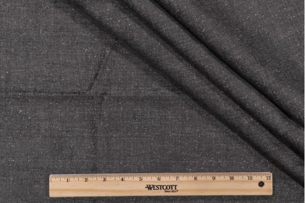Crypton Granbury High Performance Chenille Upholstery Fabric in Graphite