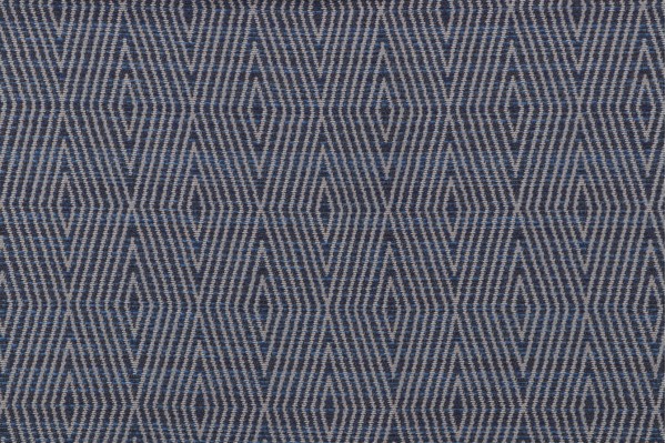 Bella Dura Dart Woven Polyolefin Outdoor Fabric in Blue