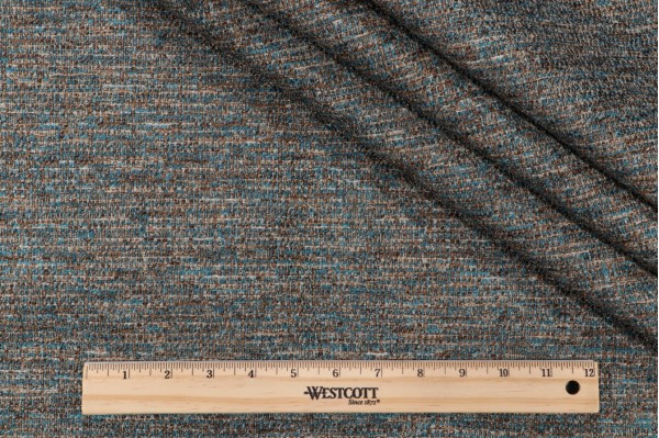 Bryant Stripe Woven Upholstery Fabric in Lagoon