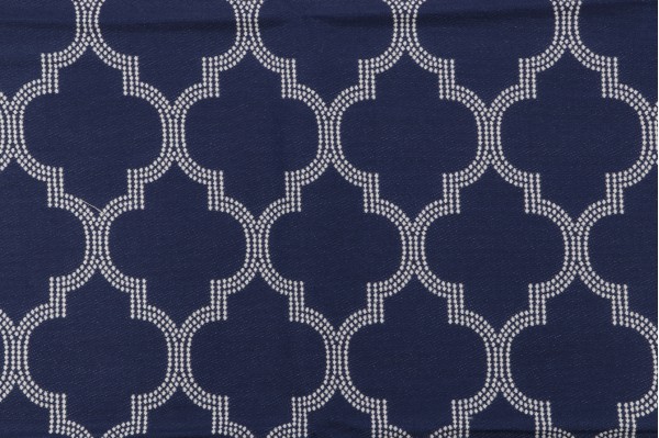 Bella Dura Pavilion Woven Polyolefin Outdoor Fabric in Indigo