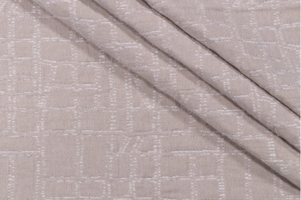 Higgins Matelasse Upholstery Fabric in Dove