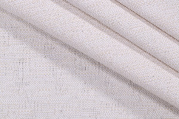 Crypton Canary High Performance Woven Upholstery Fabric in Eggshell