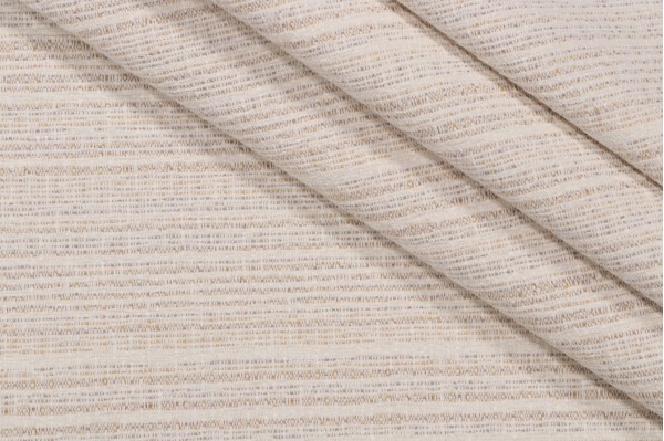 Crypton Chenille Stripe High Performance Woven Upholstery Fabric in Sand