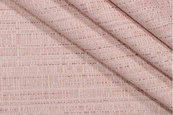 Crypton Huckle High Performance Woven Chenille Upholstery Fabric in Petal