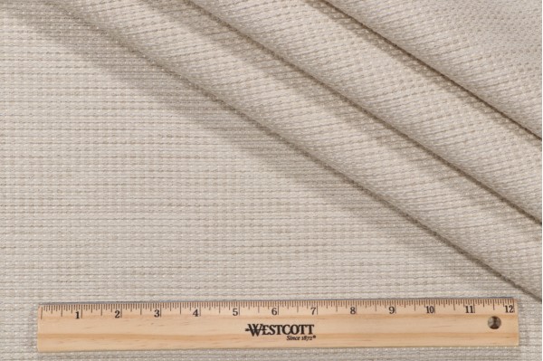 Crypton Tucker High Performance Woven Upholstery Fabric in Oyster