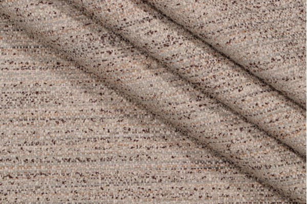 Crypton Troy High Performance Woven Chenille Upholstery Fabric in Latte