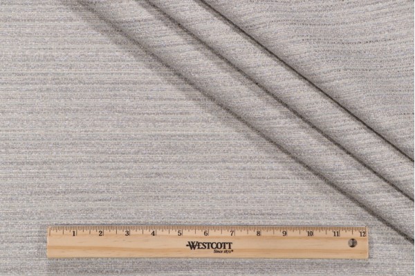 Crypton Cora High Performance Woven Chenille Upholstery Fabric in Nickel