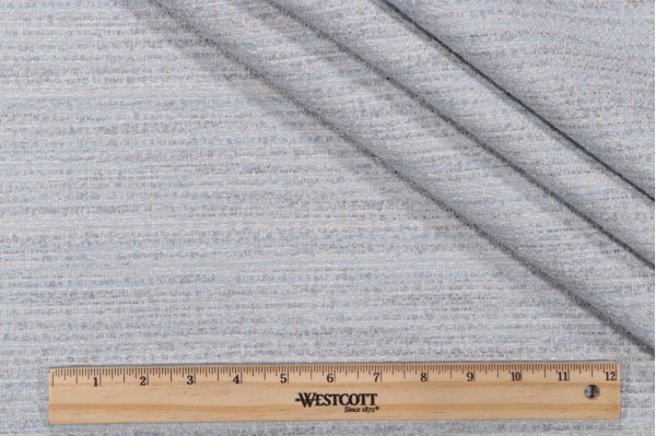 Crypton Cora High Performance Woven Chenille Upholstery Fabric in Sky