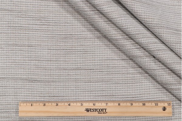 Crypton Sonya High Performance Woven Chenille Upholstery Fabric in Smoke