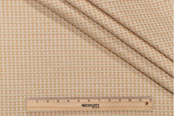 Crypton Drake High Performance Woven Chenille Upholstery Fabric in Maize