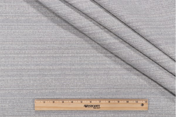 Crypton Talha Woven Chenille Upholstery Fabric in Nickel