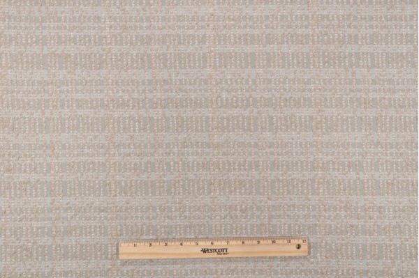 Crypton Stripe High Performance Woven Chenille Upholstery Fabric in Spa