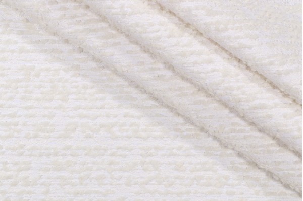Crypton Lowe High Performance Woven Upholstery Fabric in Winter White