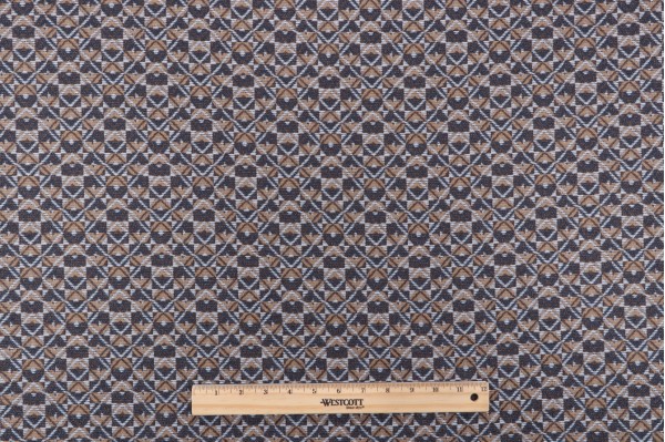 Crypton Kiana High Performance Woven Upholstery Fabric in Denim