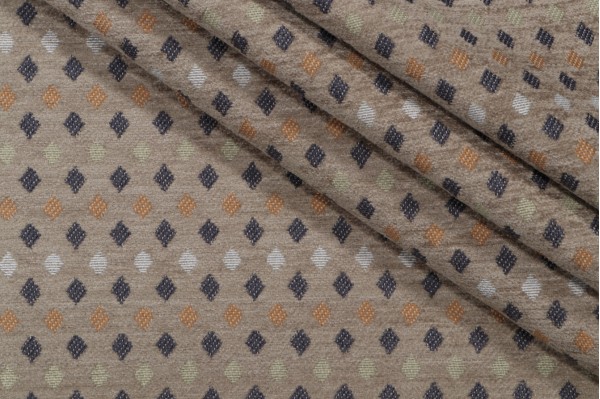 Crypton Quinn High Performance Woven Chenille Upholstery Fabric in Denim