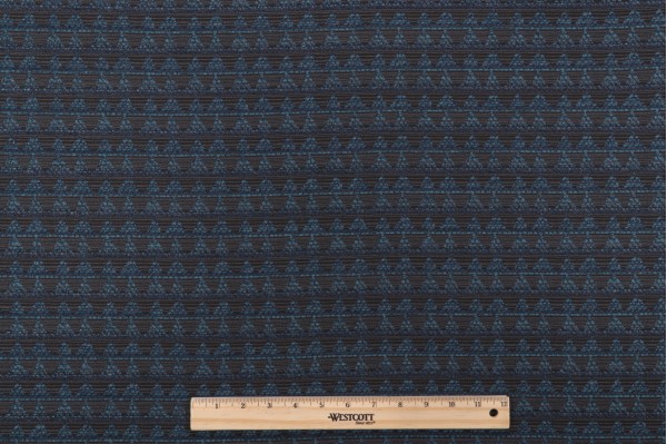 Click for 5 Yards Crypton Triangle High Performance Woven Chenille Upholstery Fabric in Deep Sea Crypton Triangle High Performance Woven Chenille Upholstery Fabric in Deep Sea