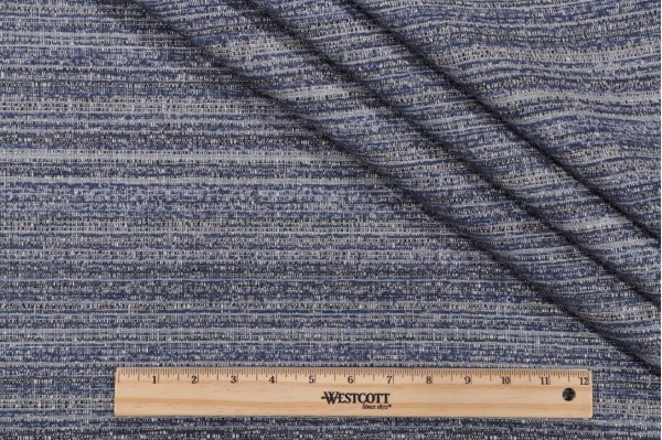 Crypton Cora High Performance Woven Chenille Upholstery Fabric in Denim