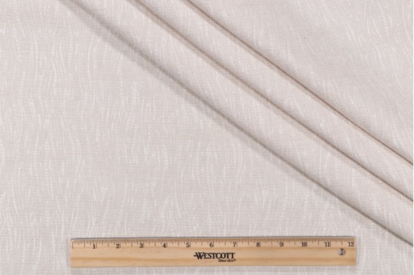Crypton Etsu High Performance Woven Upholstery Fabric in Ivory