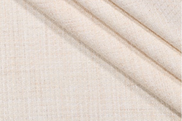 Crypton Tobias High Performance Woven Chenille Upholstery Fabric in Ivory