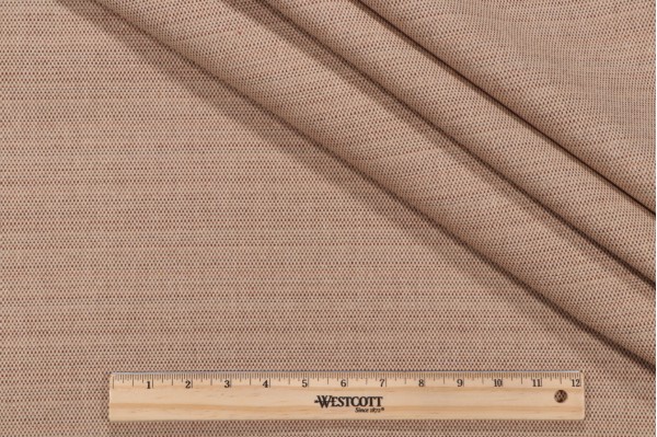 Crypton Fynn High Performance Woven Upholstery Fabric in Suntan