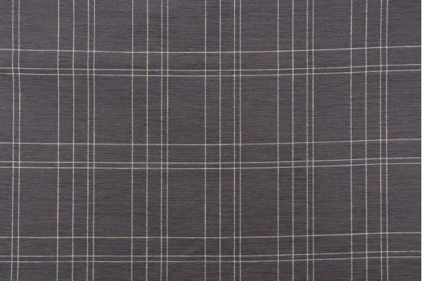 Crypton Woven Plaid High Performance Upholstery Fabric in Slate