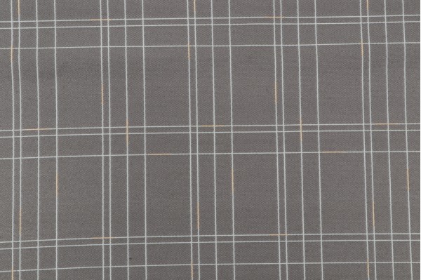Plaid Crypton Woven Upholstery Fabric in Grey/Spa