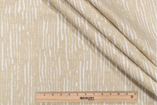 Crypton Chenille Woven Upholstery Fabric in Bamboo