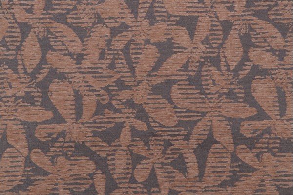 Crypton Chenille Woven Upholstery Fabric in Camel/Slate