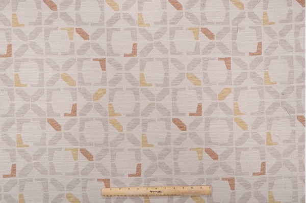 Hamilton Leila Woven Upholstery Fabric in Butternut