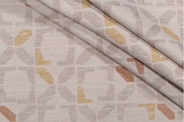 Hamilton Leila Woven Upholstery Fabric in Butternut