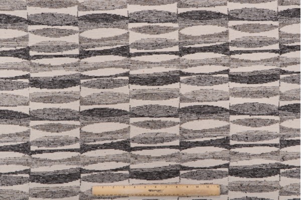 Lafittle Woven Chenille Upholstery Fabric in Flannel