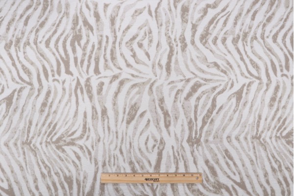 Crypton Panthera High Performance Woven Chenille Upholstery Fabric in Snow