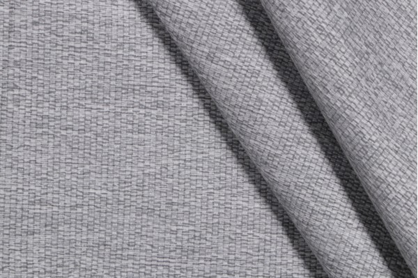 Crypton Echo High Performance Woven Upholstery Fabric in Grey