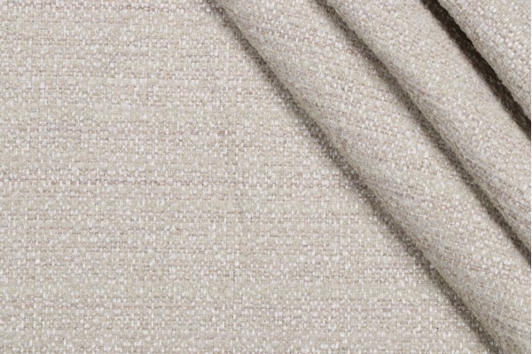 Crypton Willis High Performance Woven Chenille Upholstery Fabric in Oyster