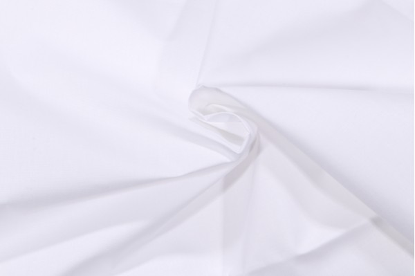 Royal Blend Drapery Lining in White