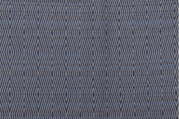 Bella Dura Dart Woven Polyolefin Outdoor Fabric in Blue