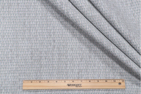 Crypton Kaley High Performance Woven Chenille Upholstery Fabric in Cloud