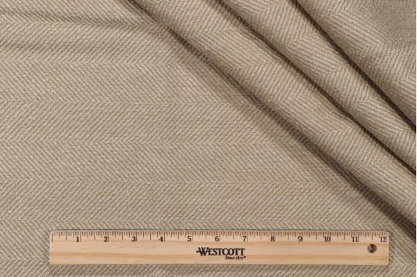 1 Yard Valdese Weavers Jumper Woven Crypton Home Finish Upholstery Fabric in Alderwood
