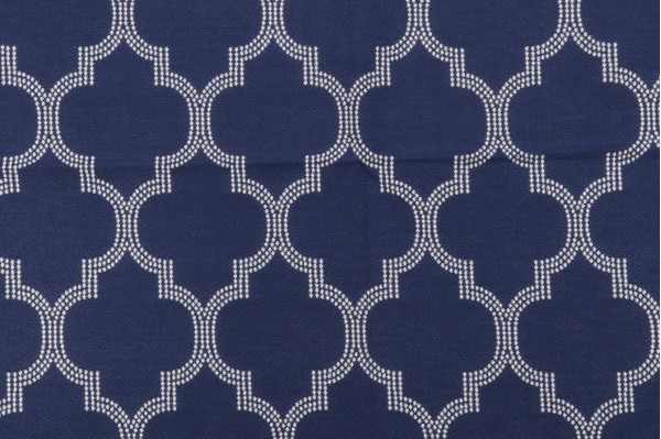 Bella Dura Pavilion Woven Polyolefin Outdoor Fabric in Indigo