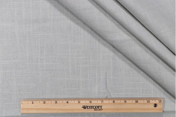 Arias Woven Linen Decorator Fabric in Mineral