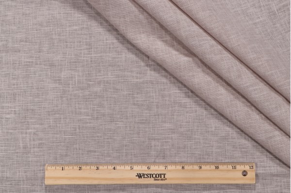 Ruiz Semi-Sheer Woven Drapery Fabric in Putty