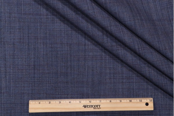 Crypton Dudley High Performance Woven Upholstery Fabric in Indigo