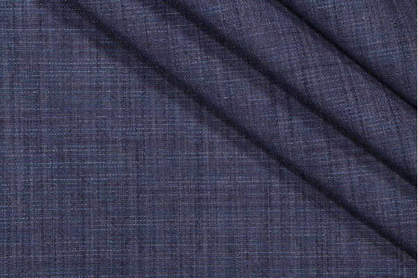 Crypton Dudley High Performance Woven Upholstery Fabric in Indigo