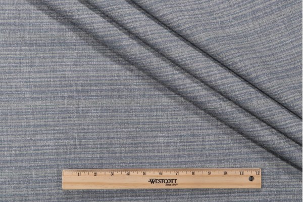 Crypton Colton High Performance Woven Chenille Upholstery Fabric in Denim