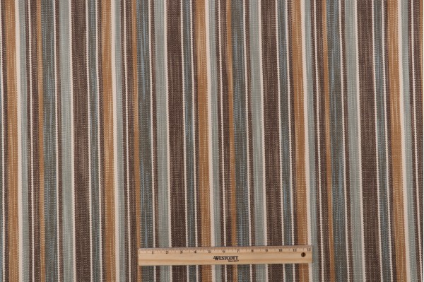 Click for 5.8 Yards Ellen Degeneres St Charles Woven Cotton Stripe Decorator Fabric in Earthen Ellen Degeneres St Charles Woven Cotton Stripe Decorator Fabric in Earthen