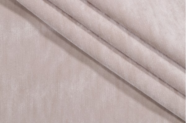 PK Lifestyles Kashmiri Velvet Upholstery Fabric in Oat